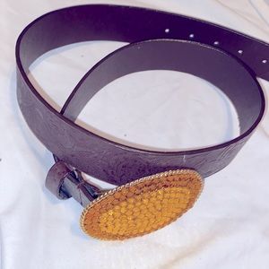 Woman’s Leather belt brown